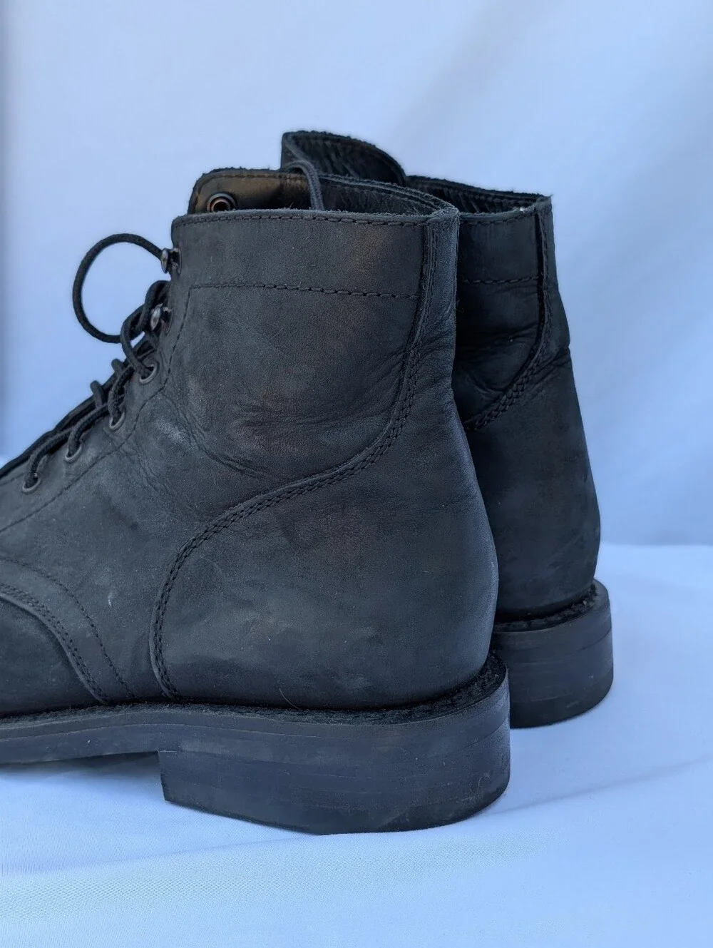 Thursday Boot Co. Men's Captain Matte Black Leather Boots